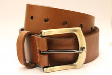 Load image into Gallery viewer, Men's Hand-Made Leather Belt