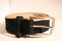 Load image into Gallery viewer, Veg Tan Men's Hand-Made Leather Belt: Mahogany 1 1/4"