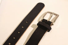 Load image into Gallery viewer, Veg Tan Men's Hand-Made Leather Belt: Mahogany 1 1/4"