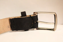 Load image into Gallery viewer, Veg Tan Men's Hand-Made Leather Belt: Mahogany 1 1/4"